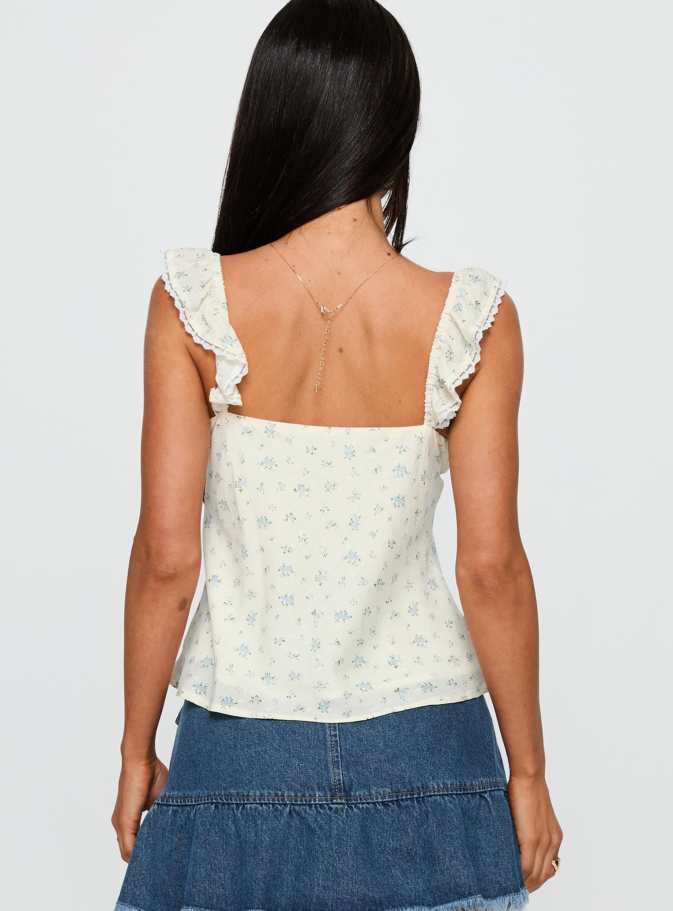 Madaleine Top Floral-Oh Mollys