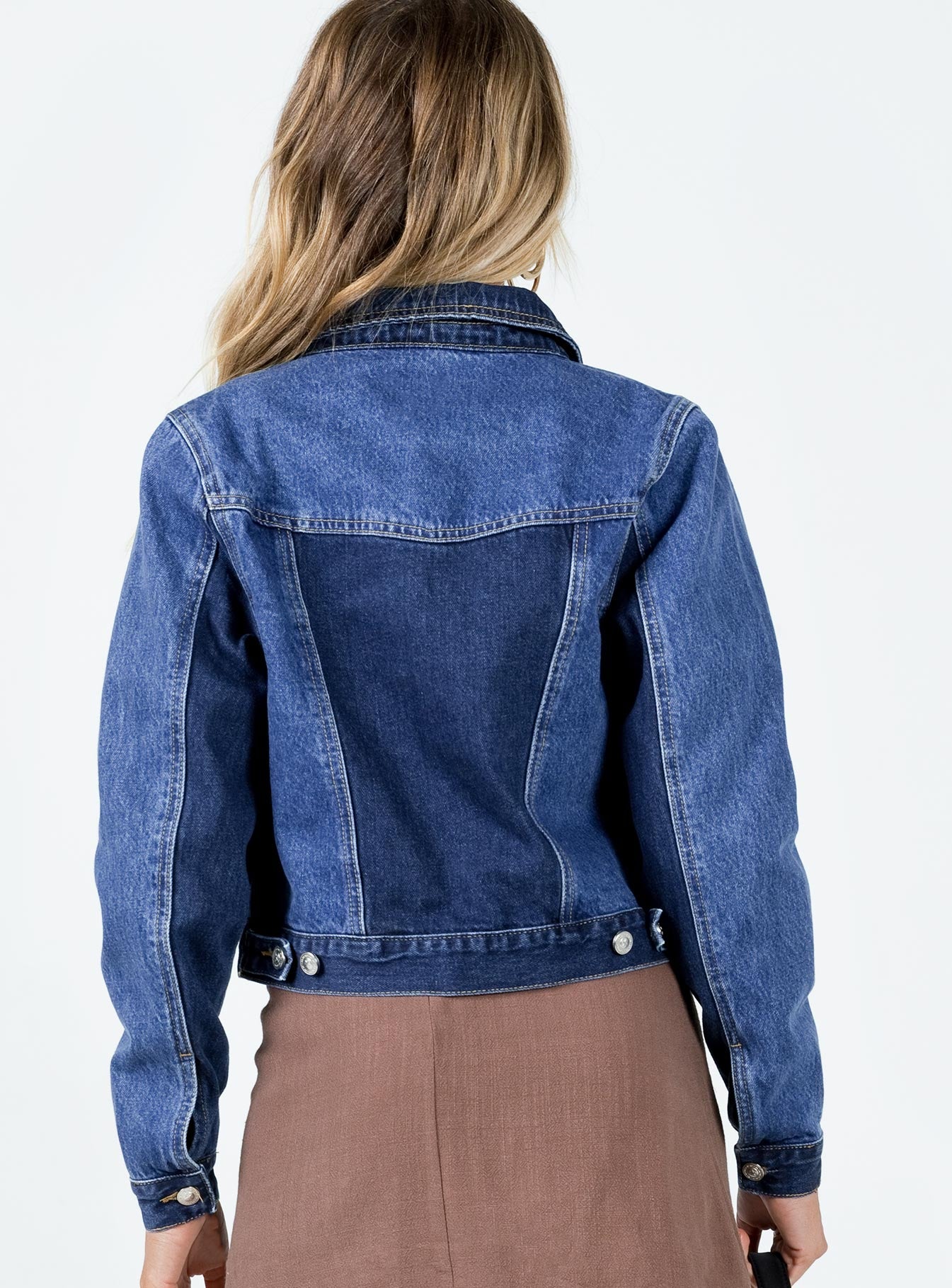 Skinner Denim Jacket-Oh Mollys
