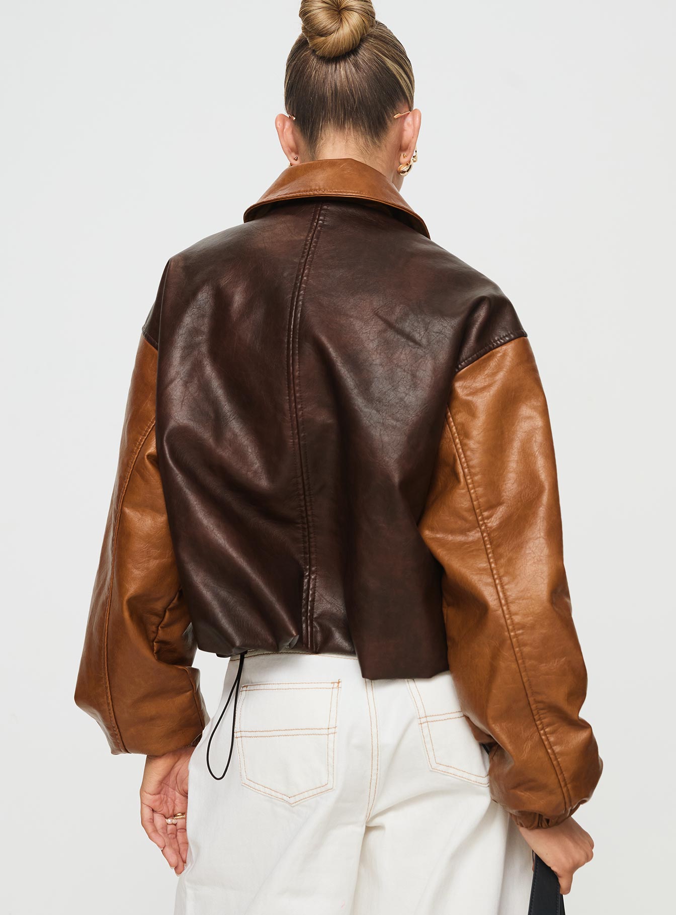 Nirvana Bomber Jacket Chocolate-Oh Mollys