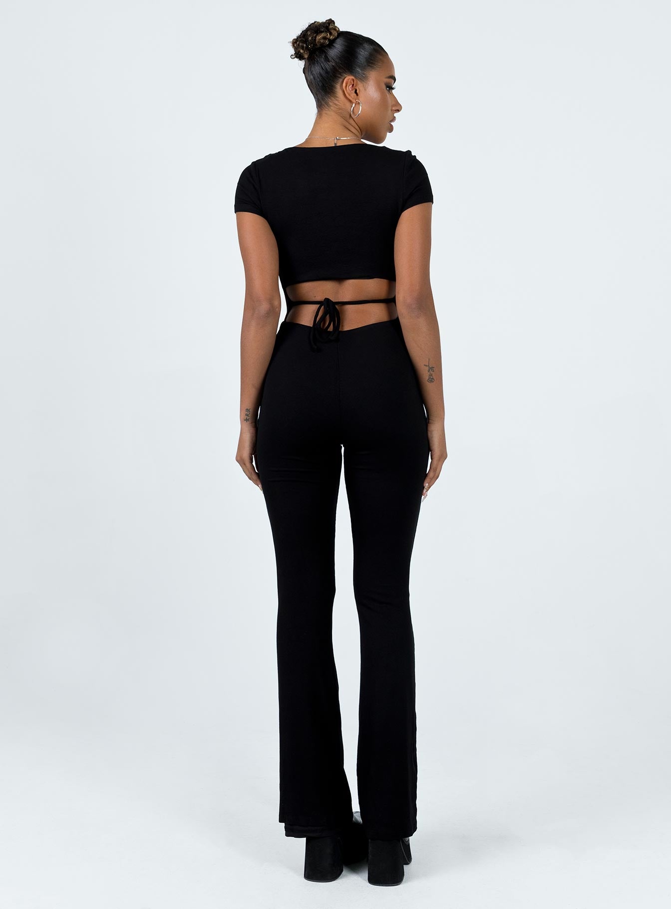 Salma Jumpsuit Black-Oh Mollys