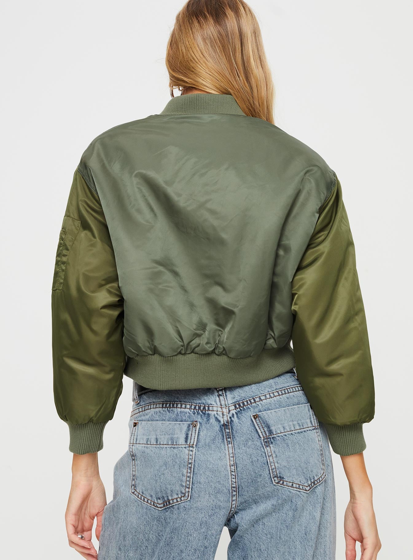 Milener Utility Bomber Jacket Olive-Oh Mollys