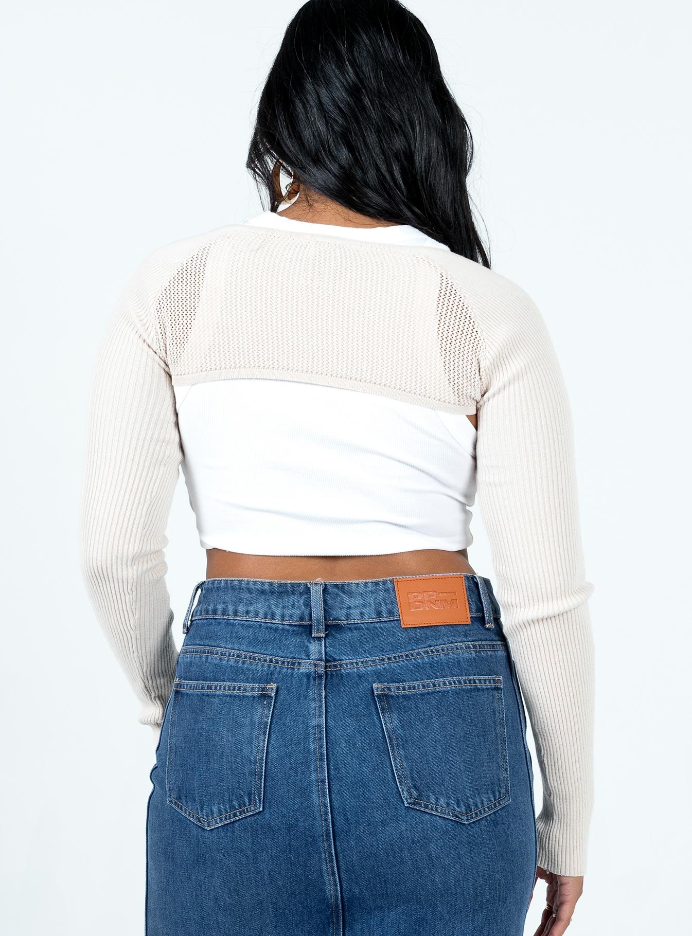 See Through You Bolero Brown-Oh Mollys