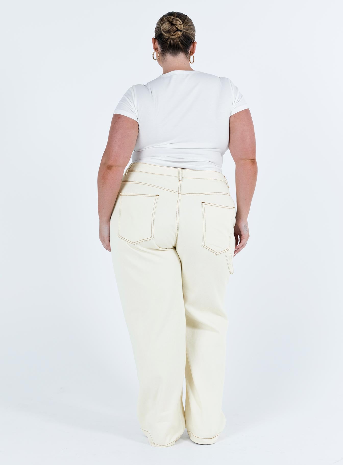 Copeland Jeans White Curve-Oh Mollys