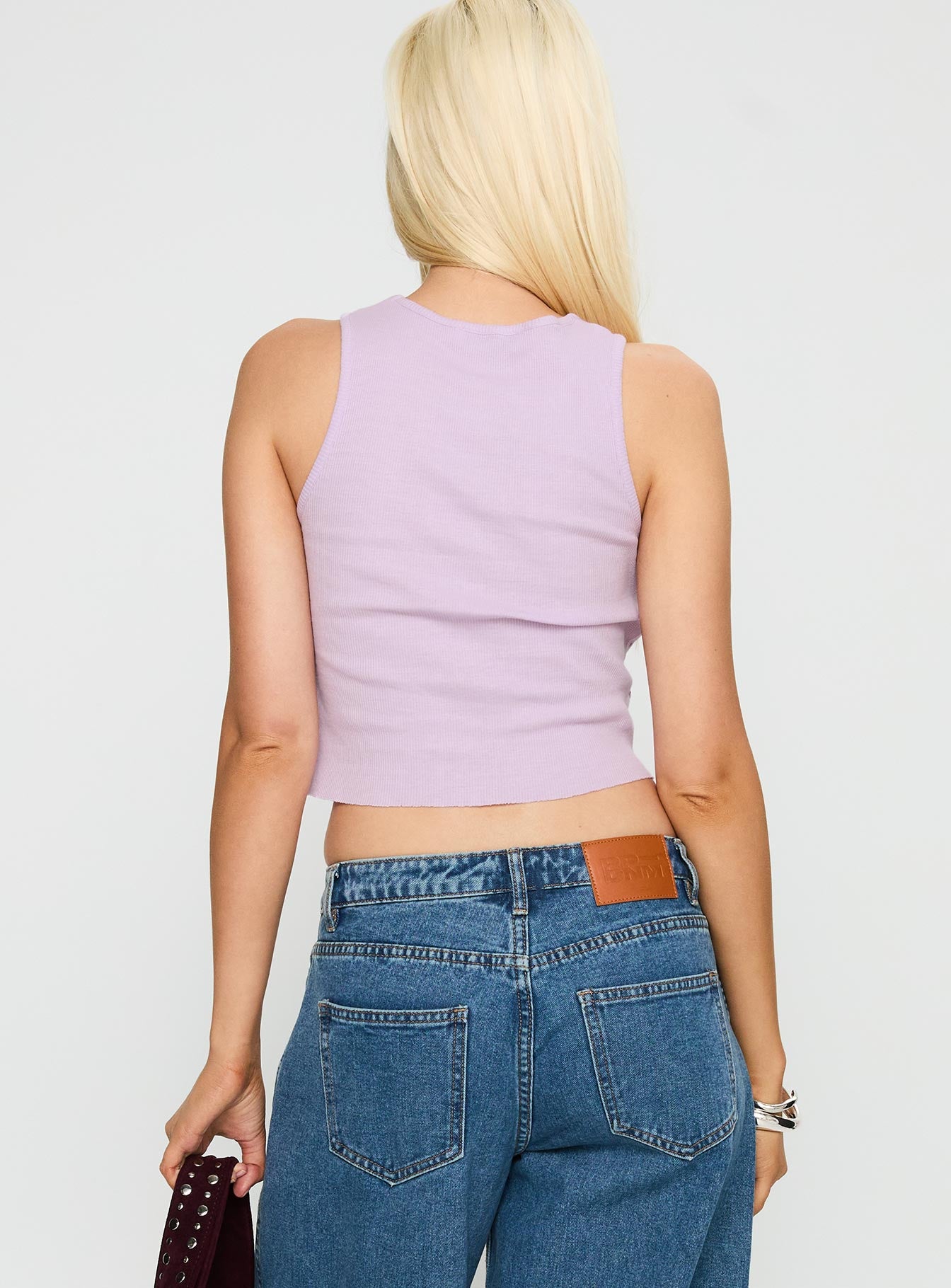 Kiss Of Love Graphic Top Purple-Oh Mollys