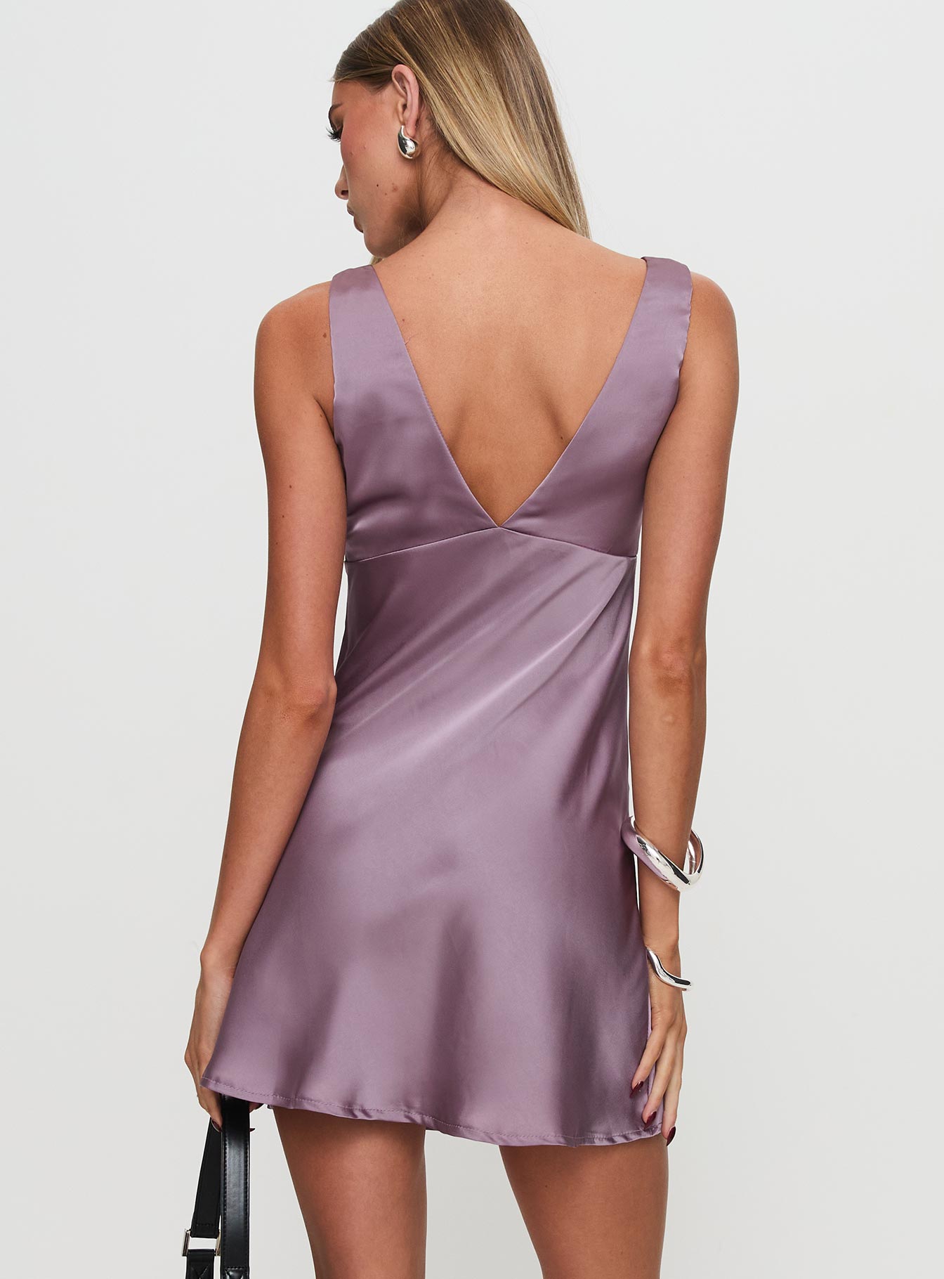 Kosettina Mini Dress Mauve-Oh Mollys