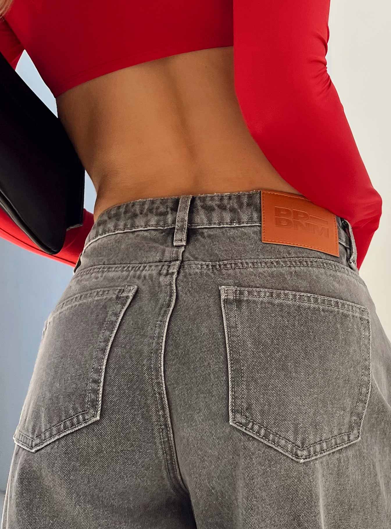 Dami Wide Leg Jeans Black-Oh Mollys