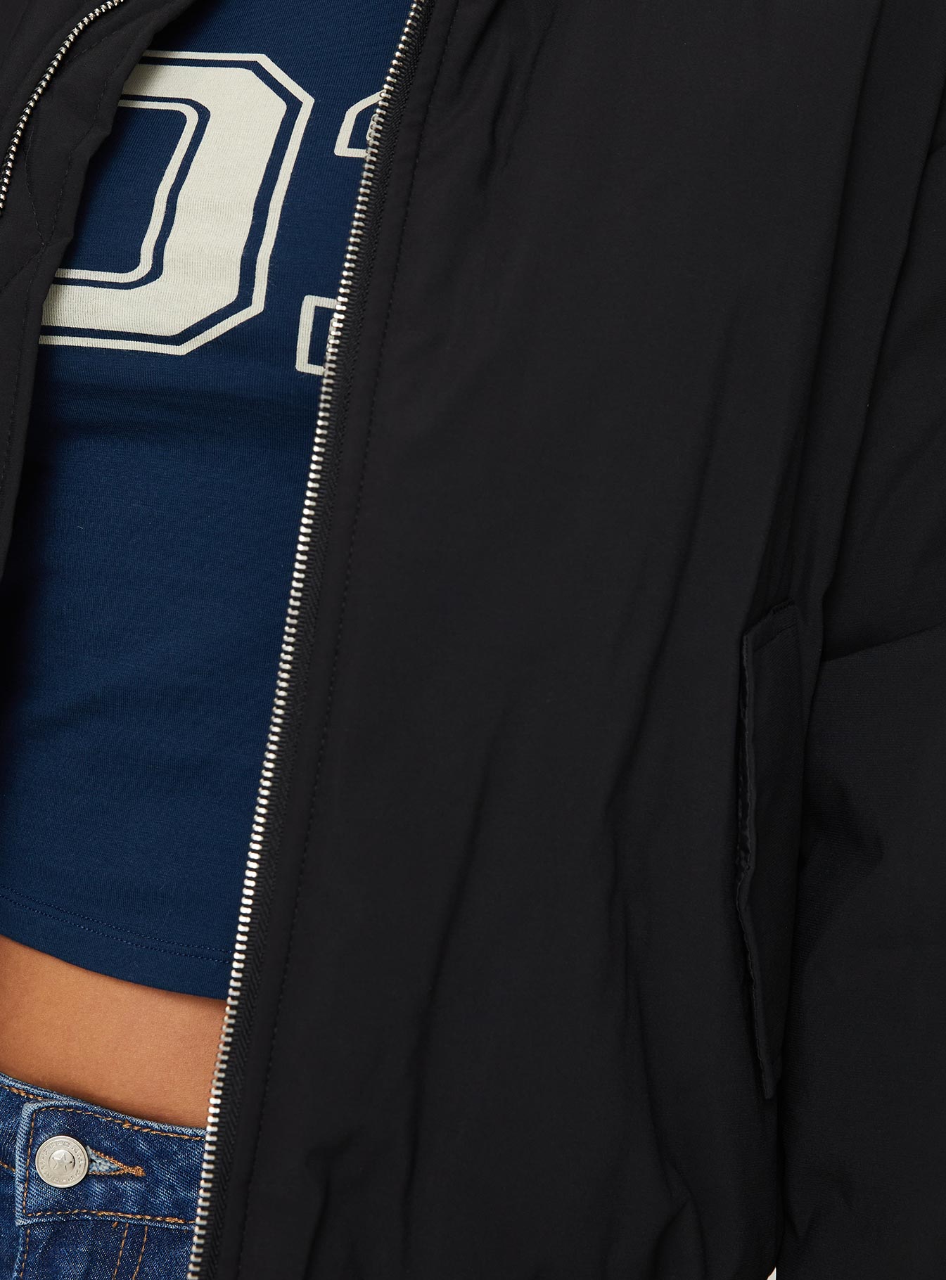 Formations Bomber Jacket Black-Oh Mollys