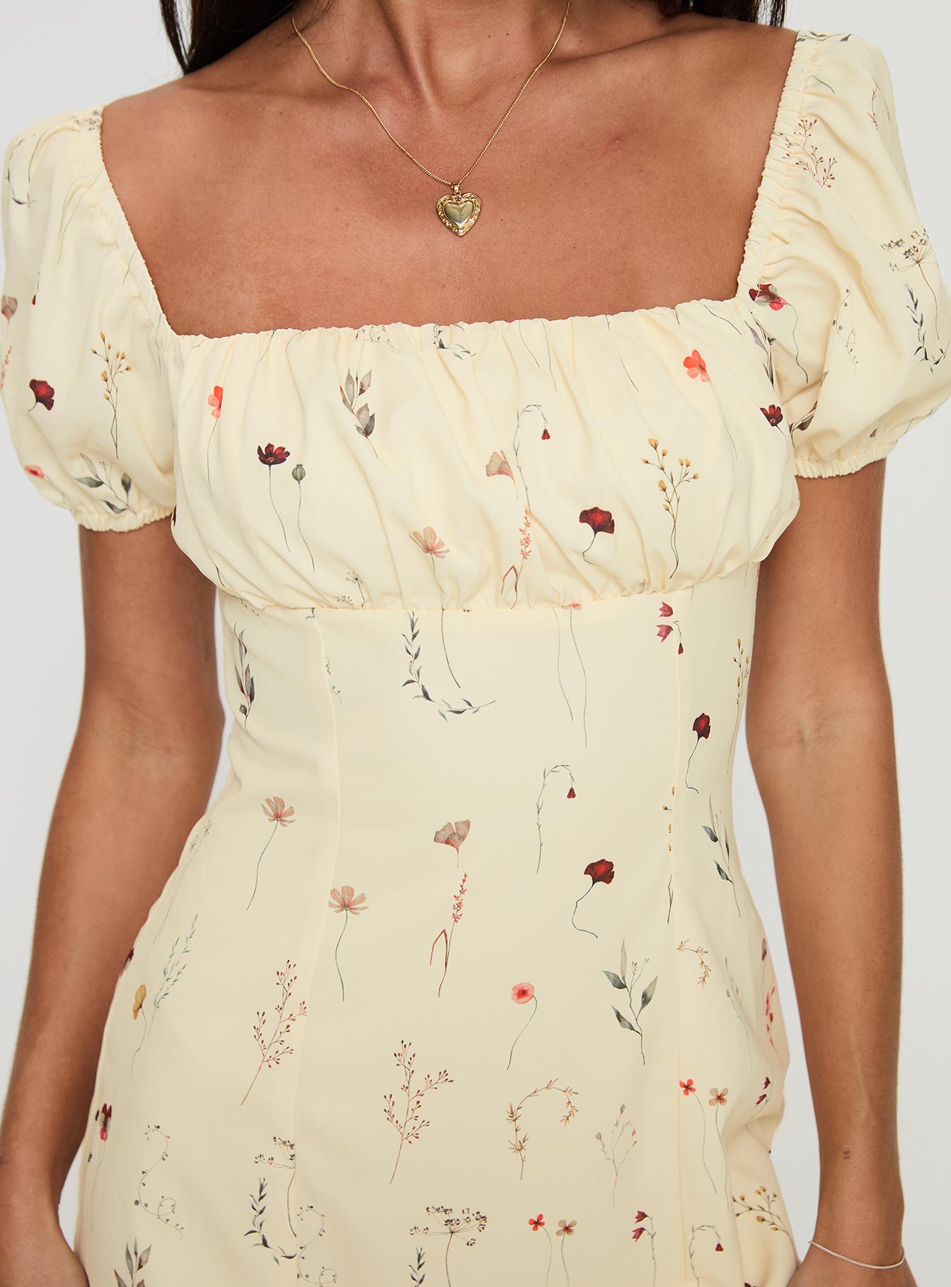 Luvva Mini Dress Lemon-Oh Mollys