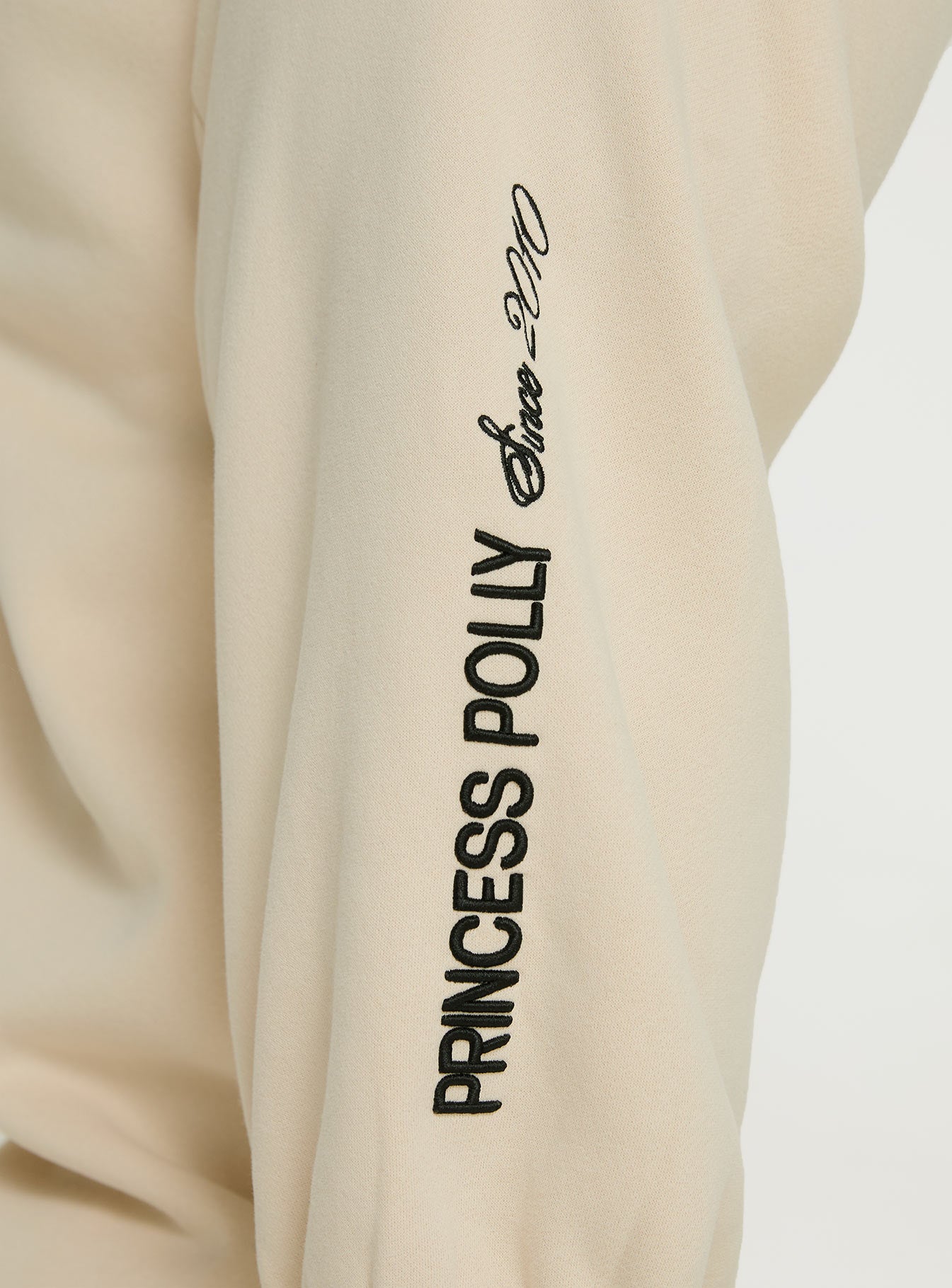 Oh Mollys Track Pants Block / Cursive Text Stone Curve-Oh Mollys