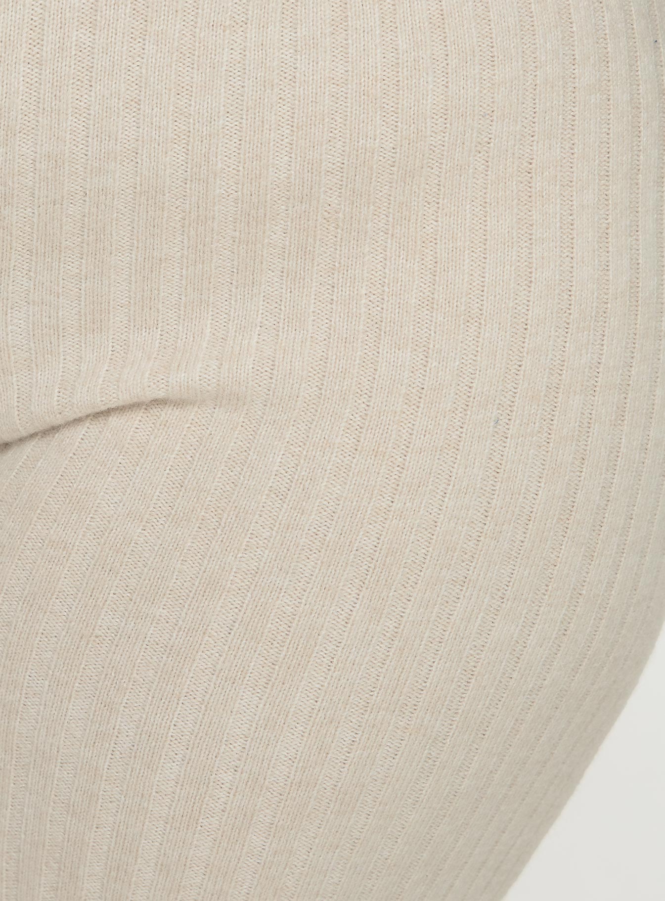 Montana Knit Pants Cream Curve-Oh Mollys