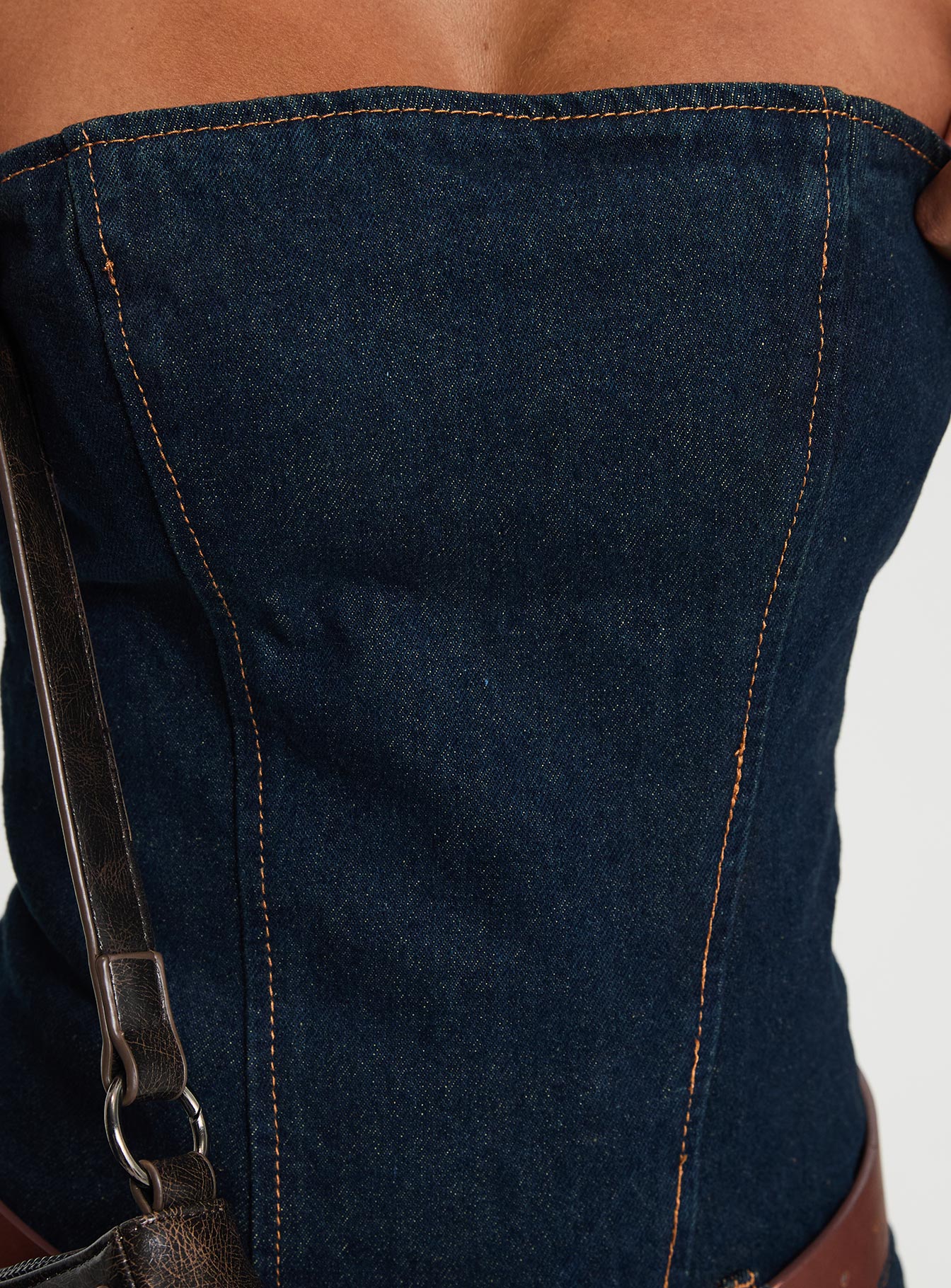 In Bloom Mini Dress Indigo-Oh Mollys