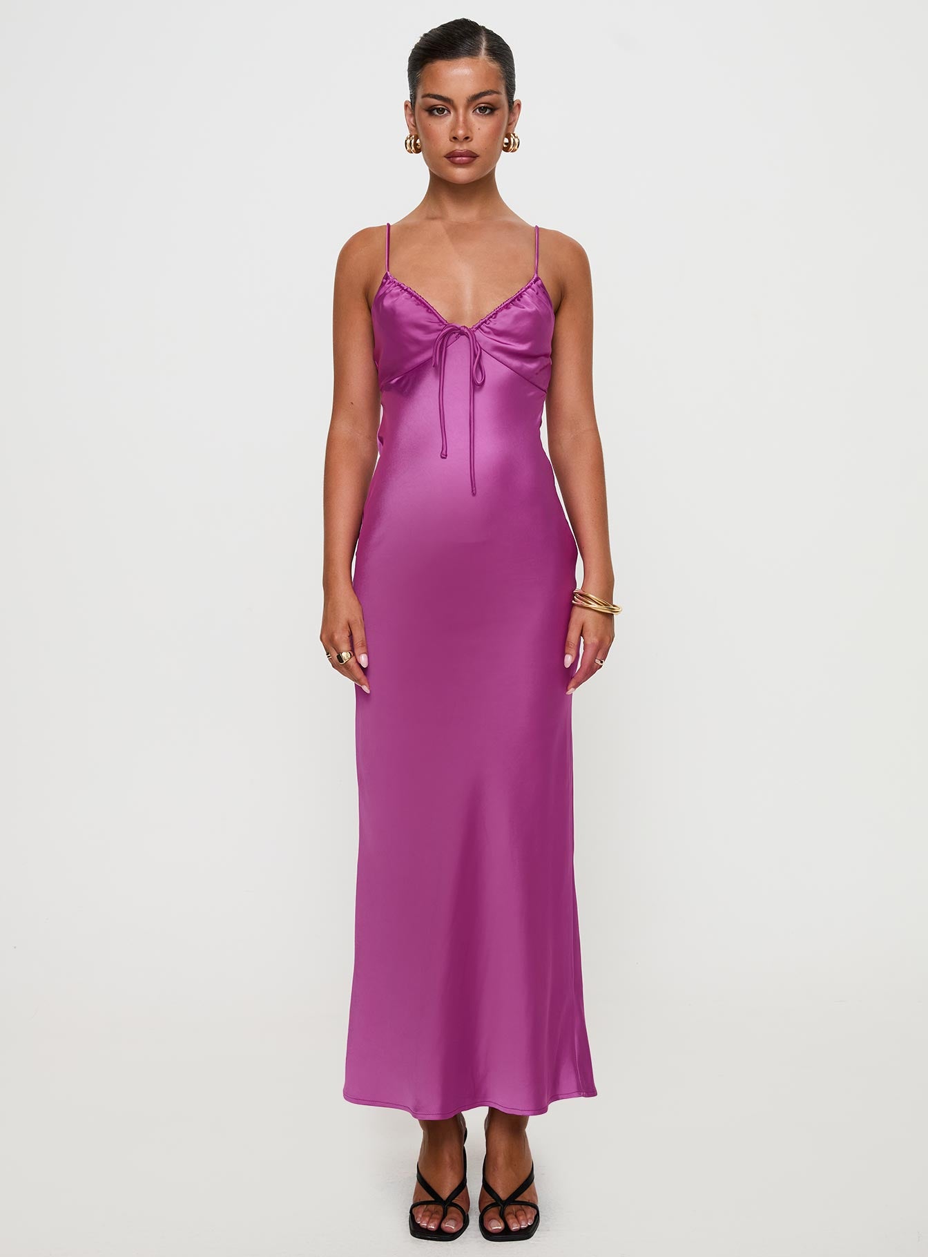 Maguire Maxi Dress Purple-Oh Mollys