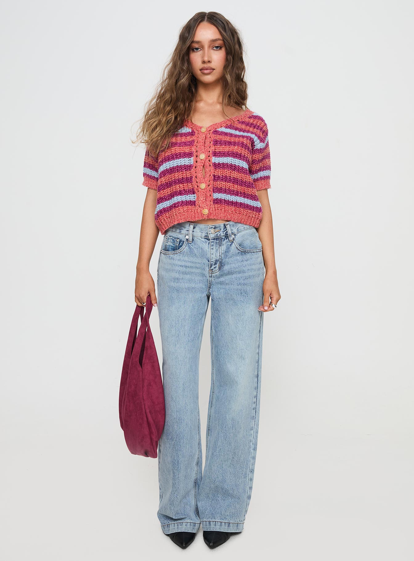 Compassion Knit Cardigan Multi-Oh Mollys