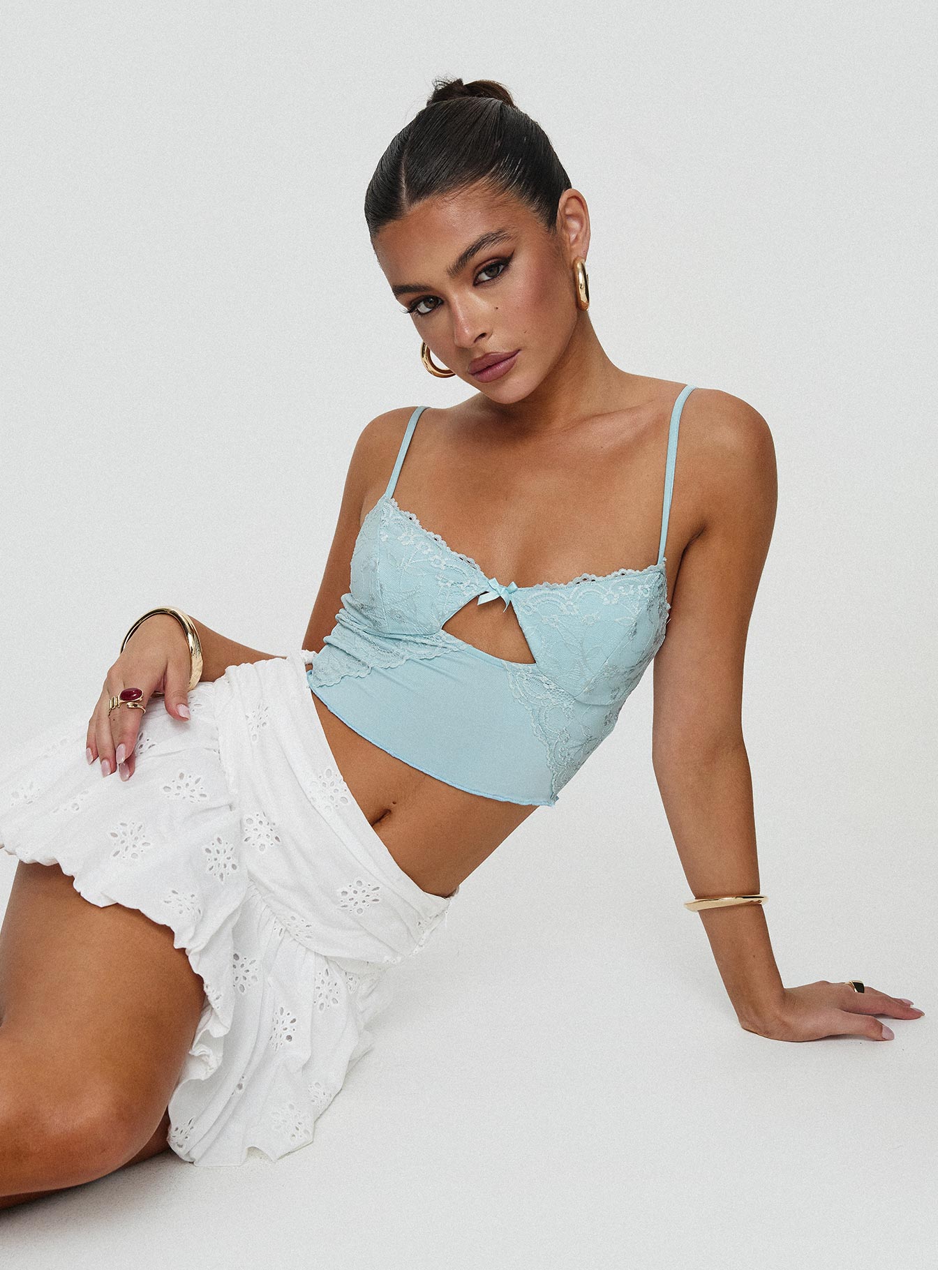 Killian Top Blue-Oh Mollys