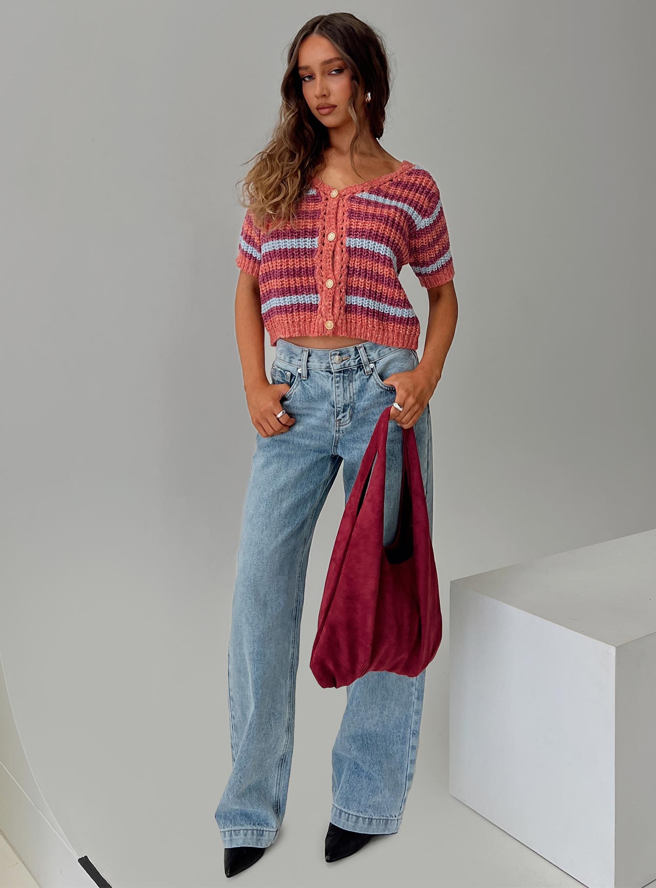 Compassion Knit Cardigan Multi-Oh Mollys