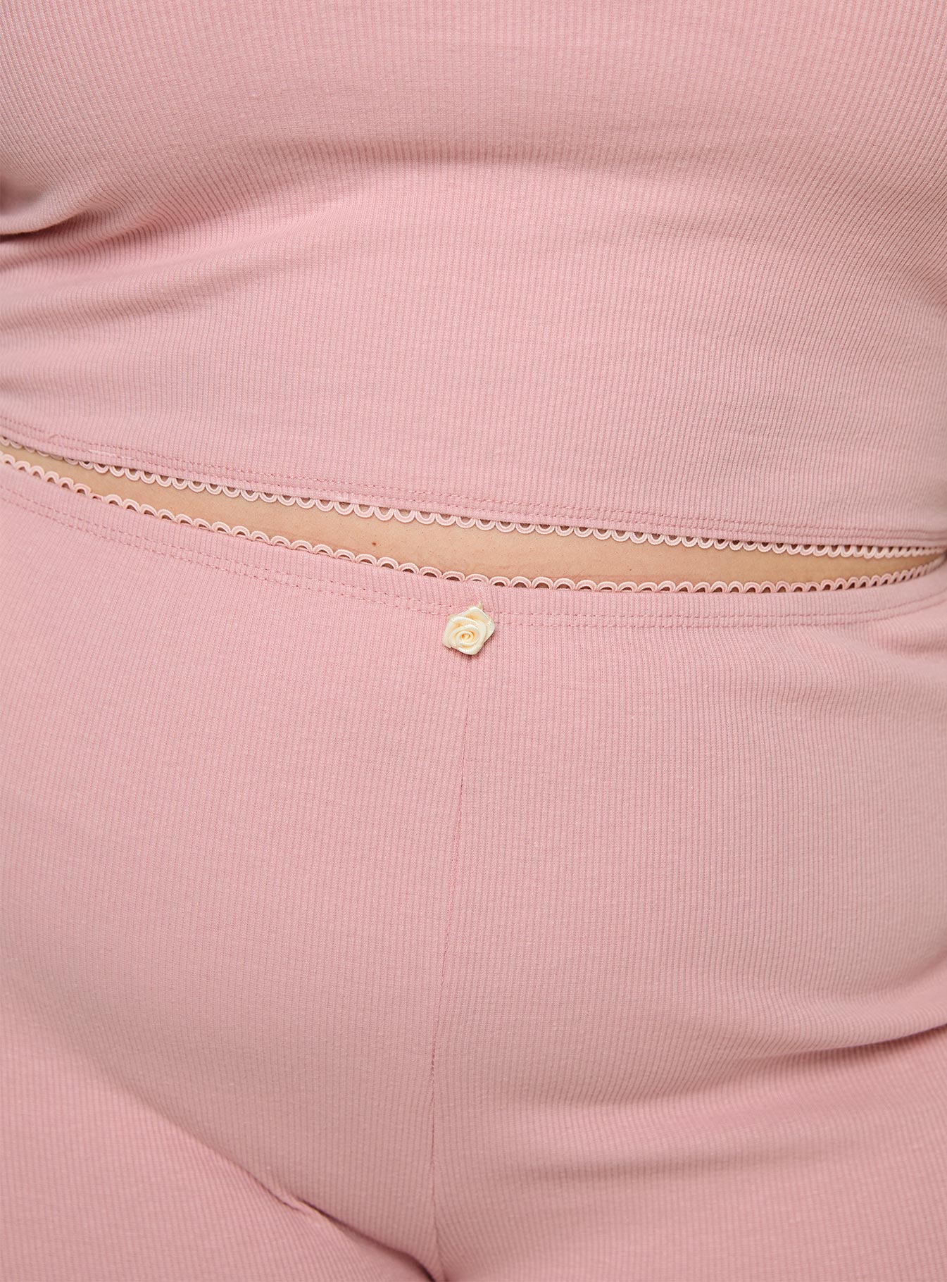 Morning Tea Sleep Set Pink Curve-Oh Mollys