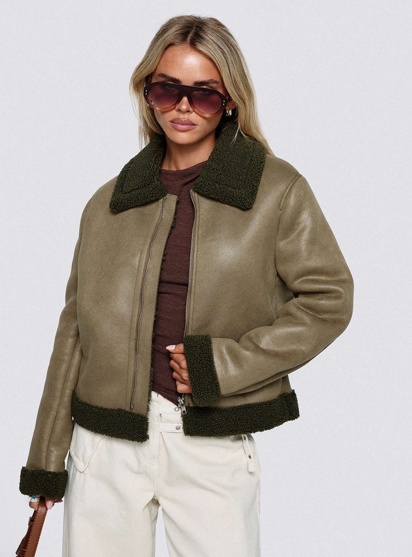 Codenames Collared Jacket Green-Oh Mollys