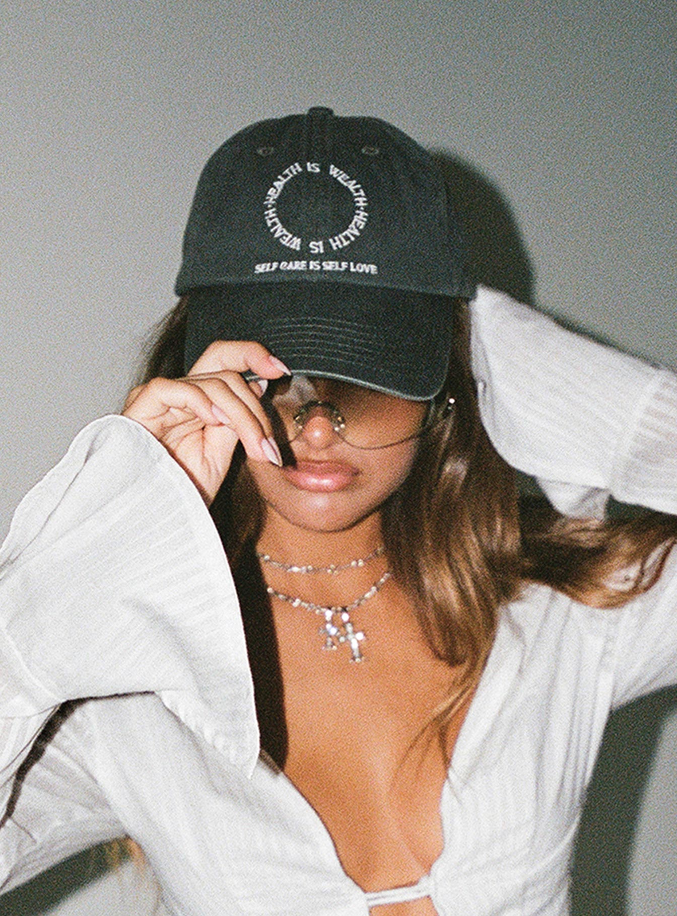 Me Time Cap Grey-Oh Mollys