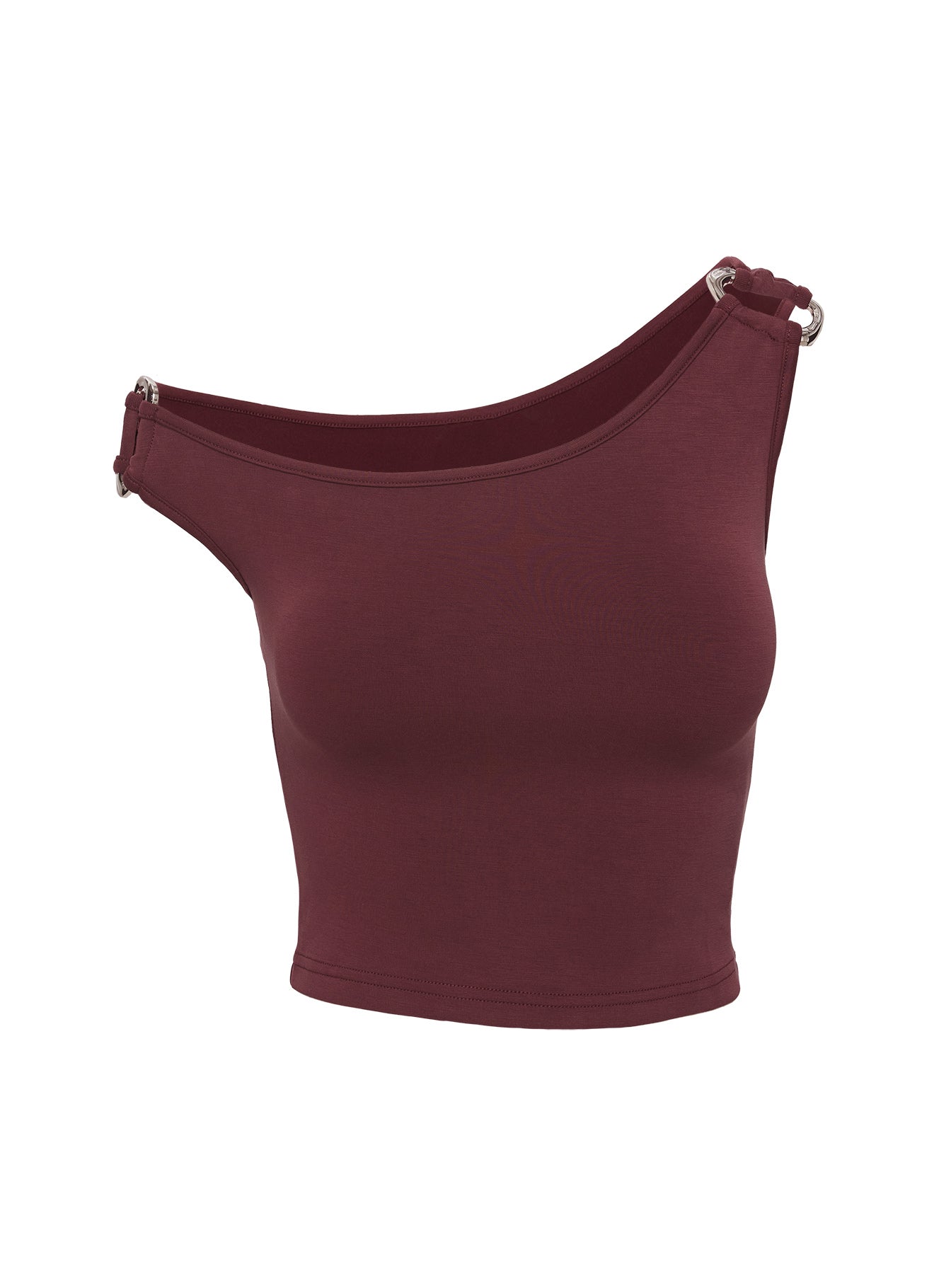 Rios One Shoulder Top Mauve Curve-Oh Mollys