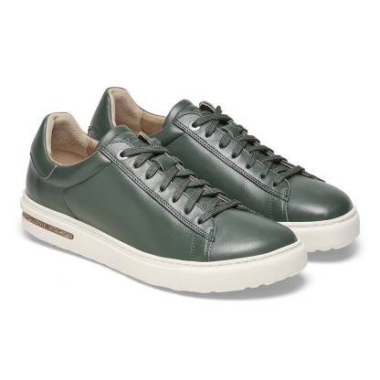 Birkenstock damskie skórzane trampki Bend - Thyme