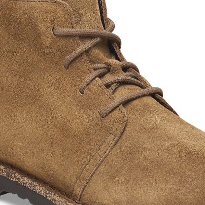 Birkenstock damskie buty Uppsala Mid Chukka - Dark Tea