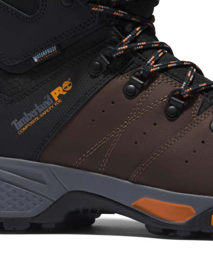Timberland PRO Men's Switchback Composite Toe Work Boots - Brown