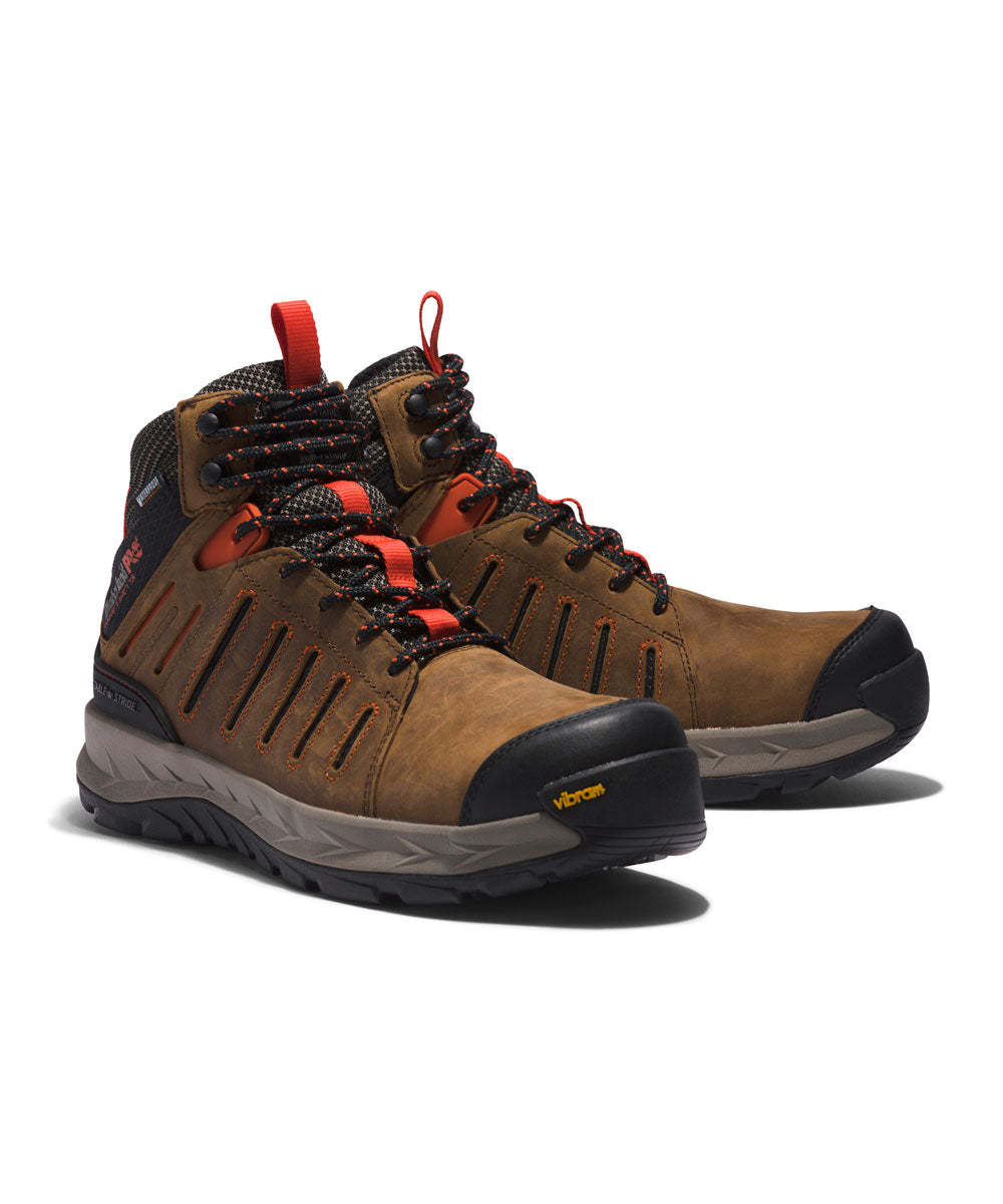 Timberland PRO Trailwind Wodoodporne Buty Robocze Comp-Toe - Brązowe