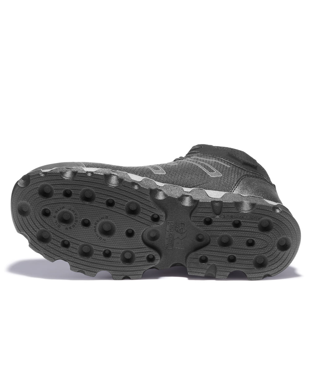 Timberland PRO Powertrain Sport Alloy Safety Toe Mid dla mężczyzn - czarny