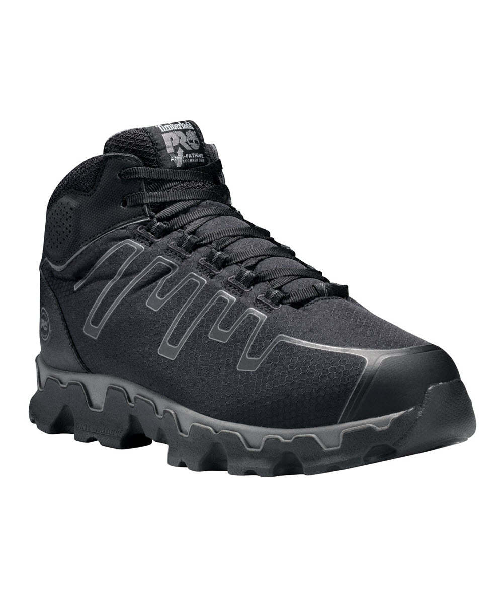Timberland PRO Powertrain Sport Alloy Safety Toe Mid dla mężczyzn - czarny