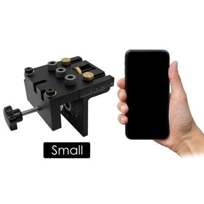 Zestaw narzędzi stolarskich 3 w 1, kieszonkowy, do wiercenia, narzędzie z zaciskiem lokalizacyjnym, regulowana prowadnica wiertła, lokalizator, narzędzia stolarskie, narzędzia do samodzielnego tworzenia mebli