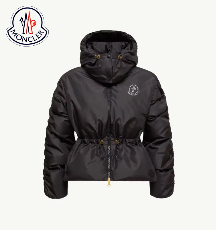 Louviere – Kurze Daunenjacke mit Kapuze