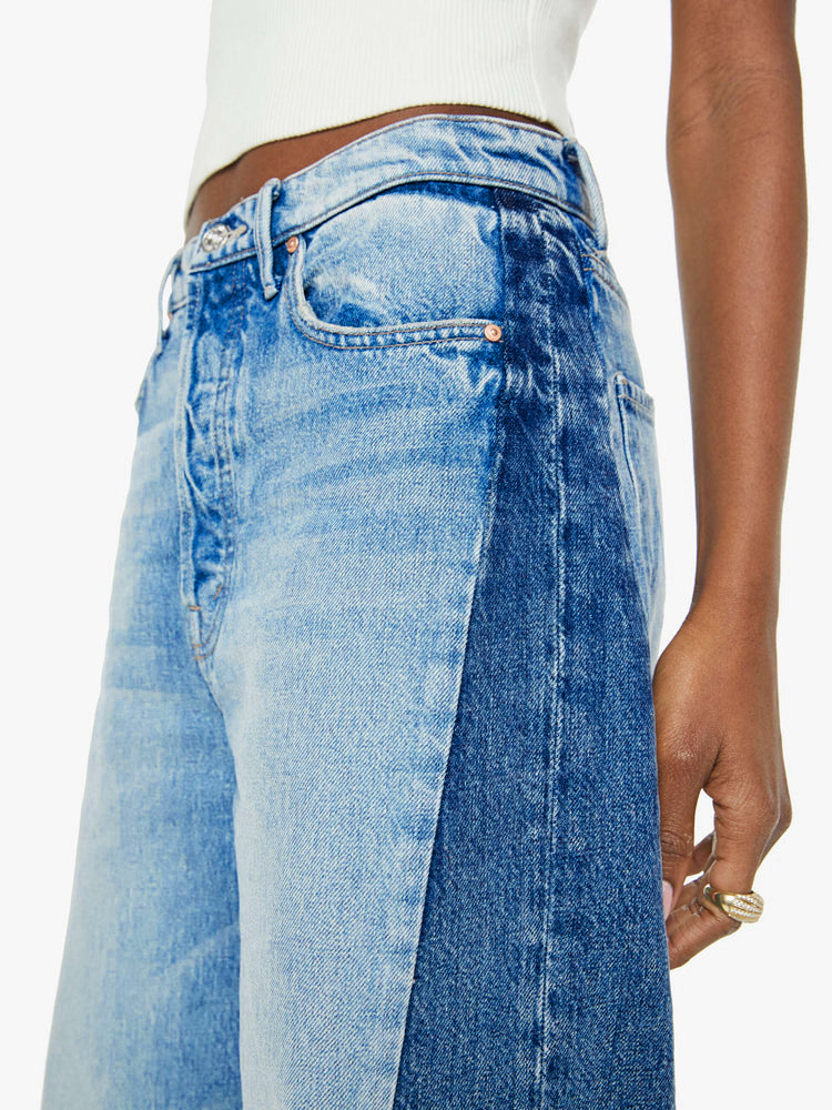 The Pipe Dream Button Sneak Fray Jean(Buy 2 Free Shipping)