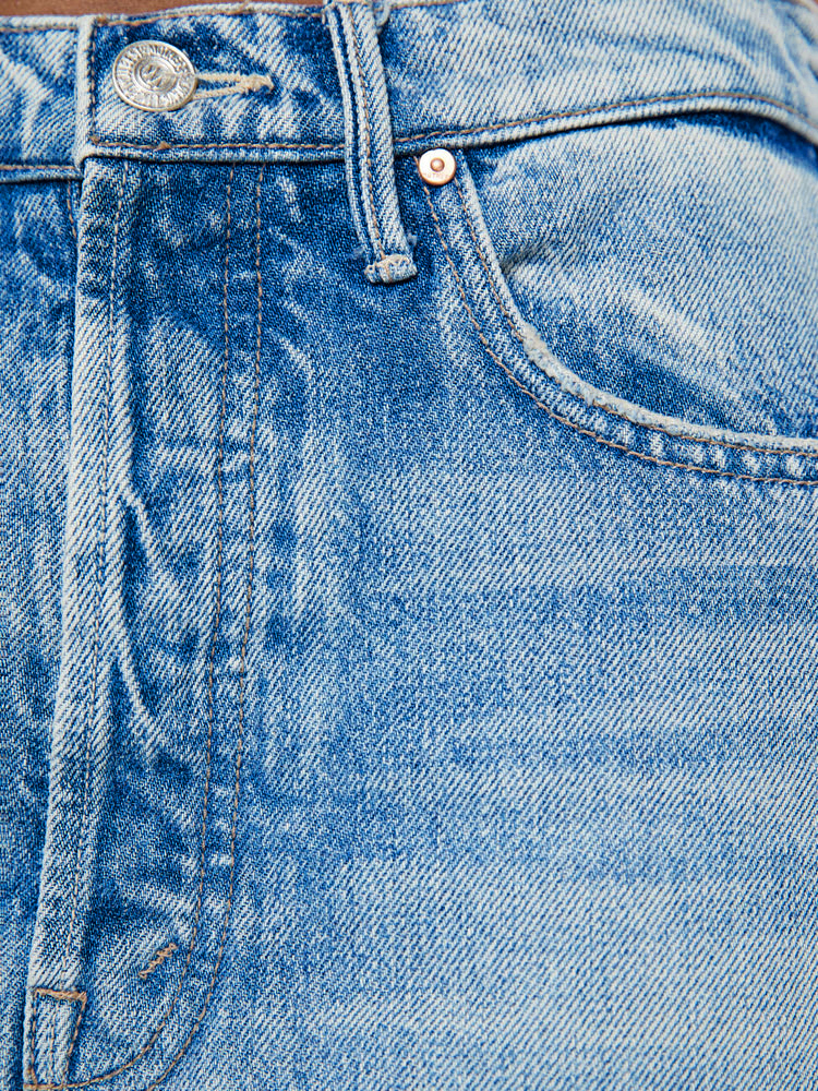 The Pipe Dream Button Sneak Fray Jean(Buy 2 Free Shipping)