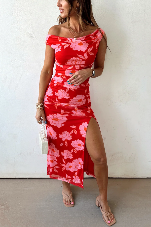 Hibiscus Heat Dress