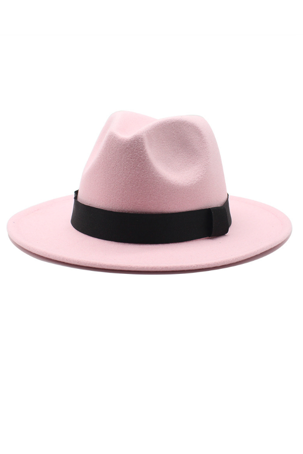 Flat-edge Jazz Woolen Hat