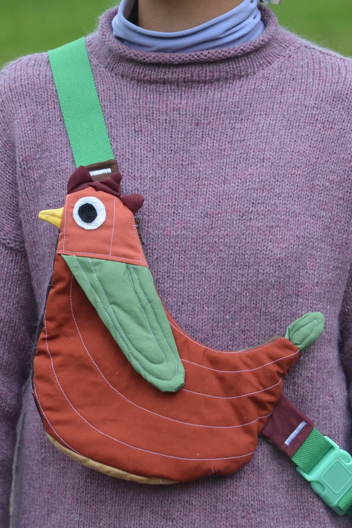 Fly Away Crossbody Bird Bag - Chicken