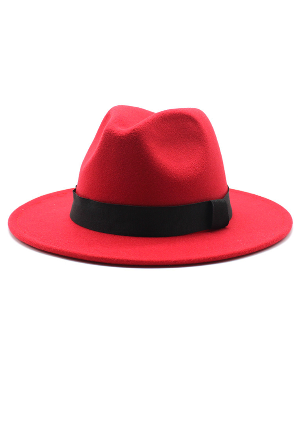 Flat-edge Jazz Woolen Hat