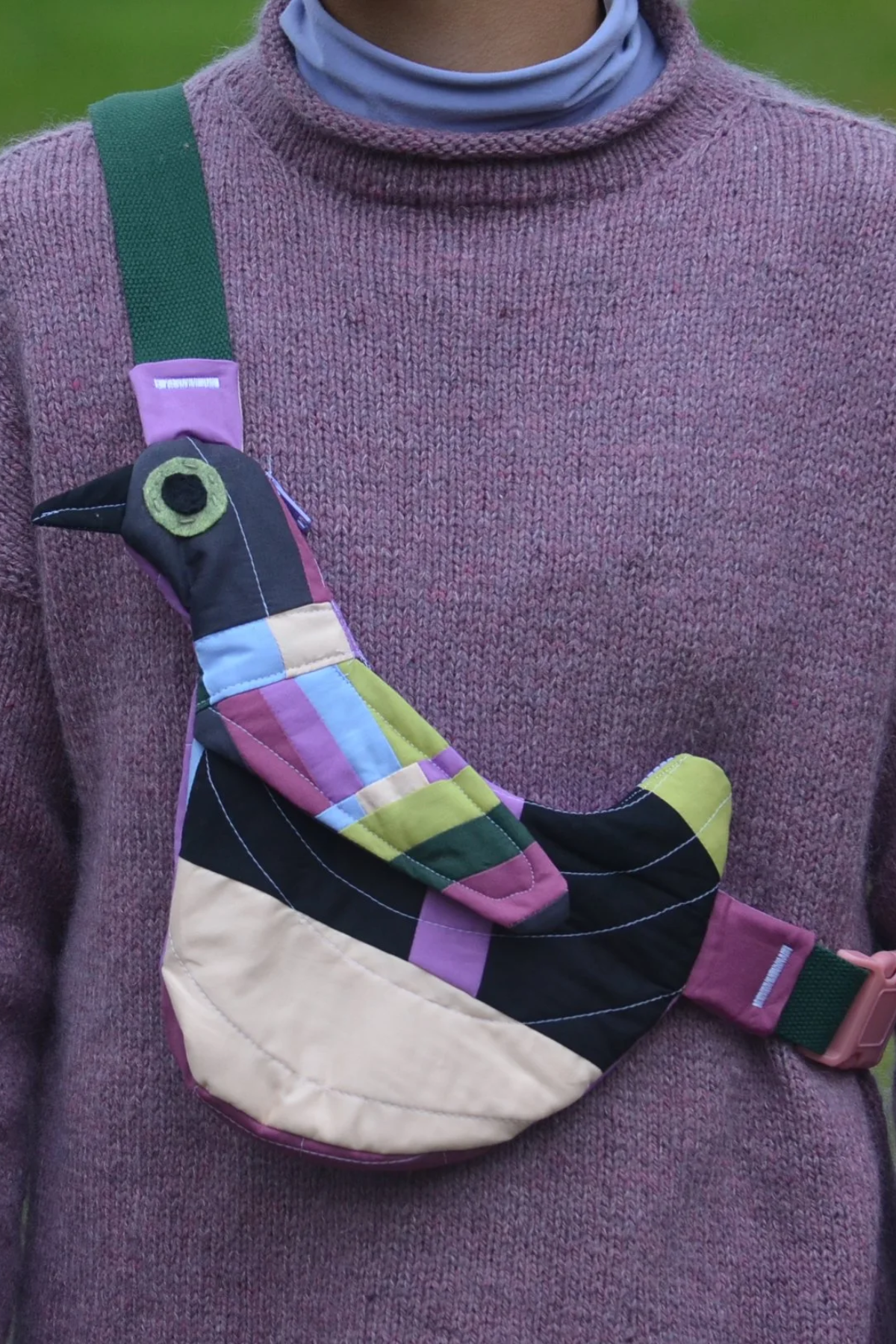 Fly Away Crossbody Bird Bag - Duck