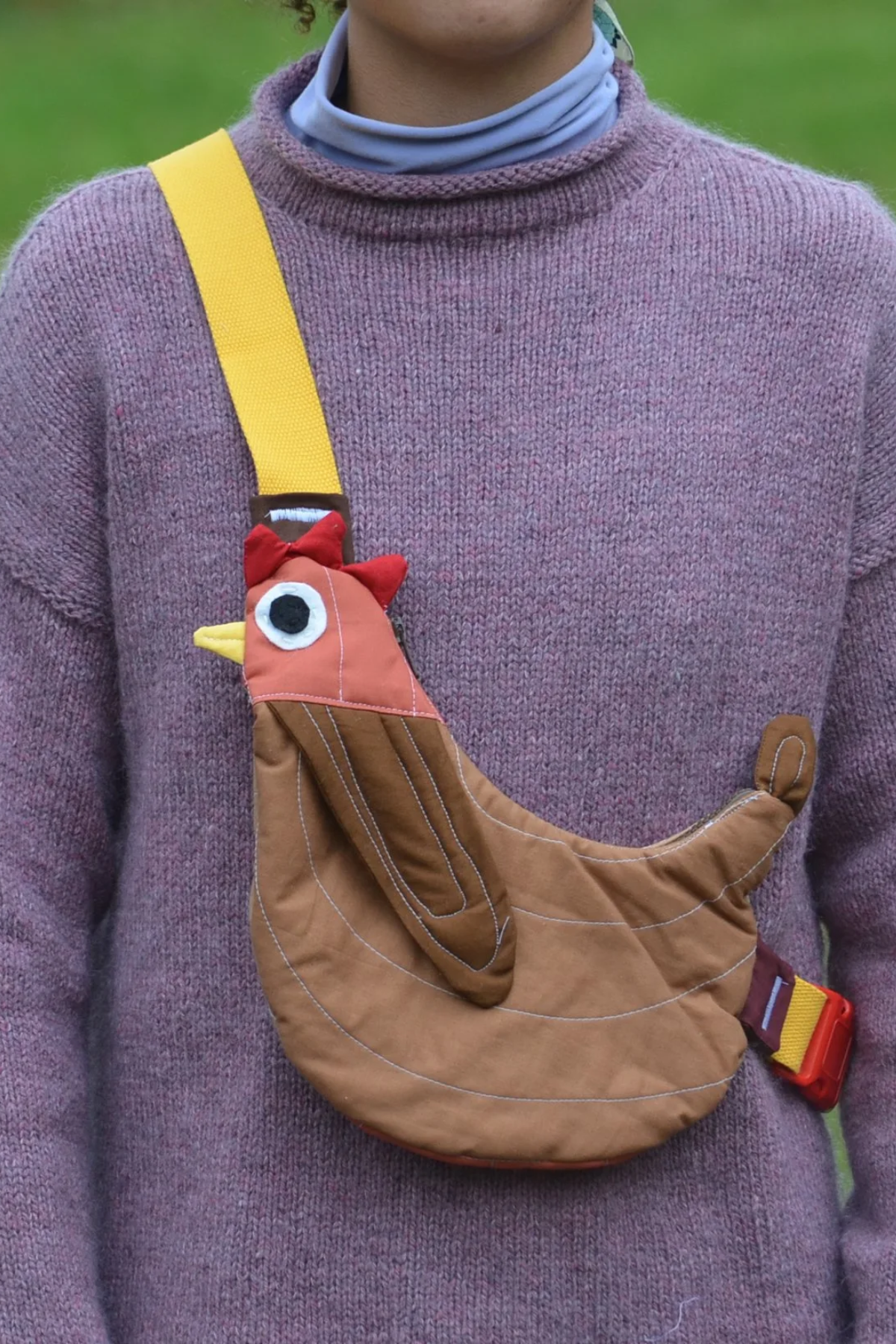 Fly Away Crossbody Bird Bag - Chicken