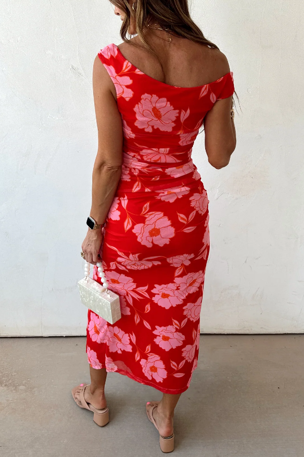 Hibiscus Heat Dress