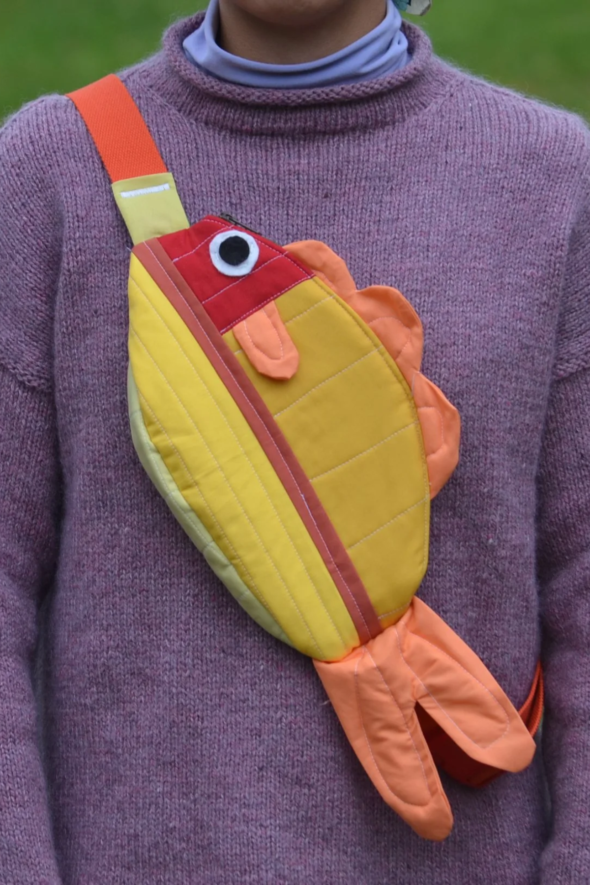 Swim Along Crossbody Fish Bag