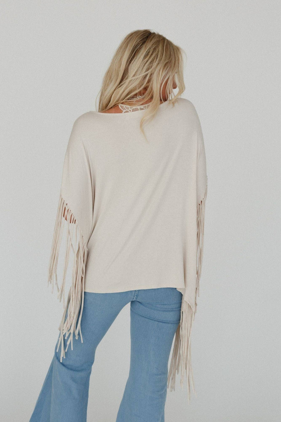 The Nest Showstopper Fringe Top