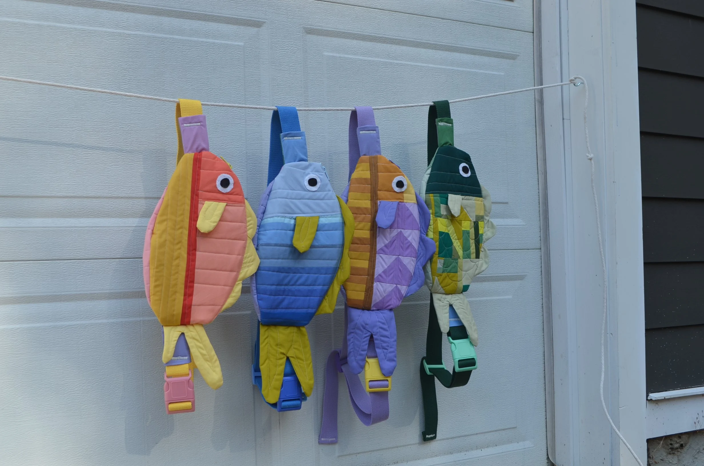 Swim Along Crossbody Fish Bag