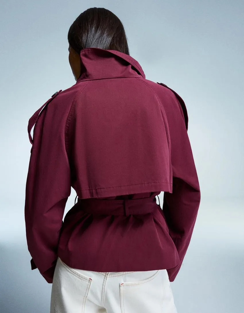 Short Windbreaker Jacket