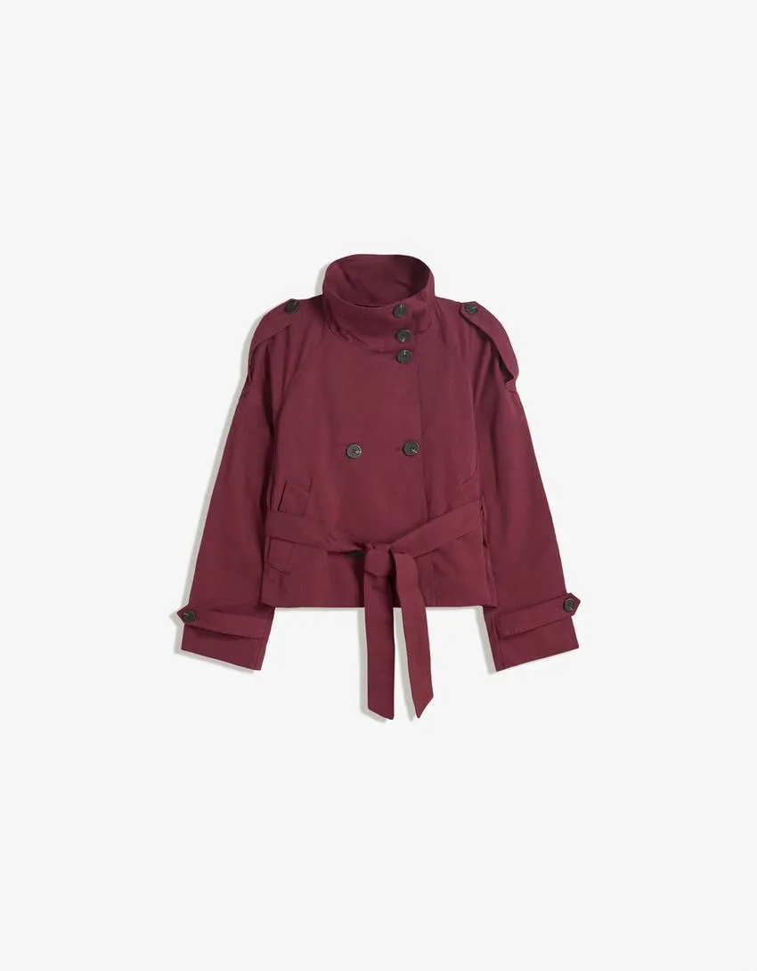 Short Windbreaker Jacket