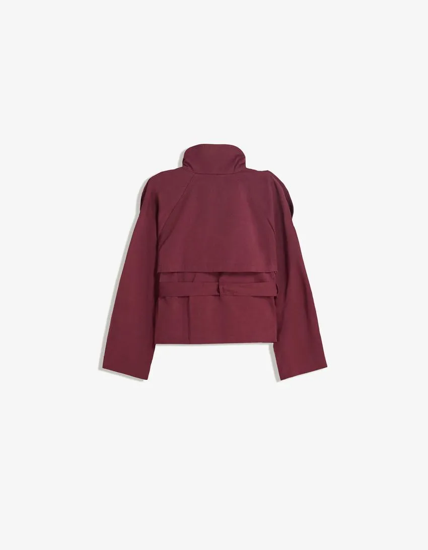 Short Windbreaker Jacket