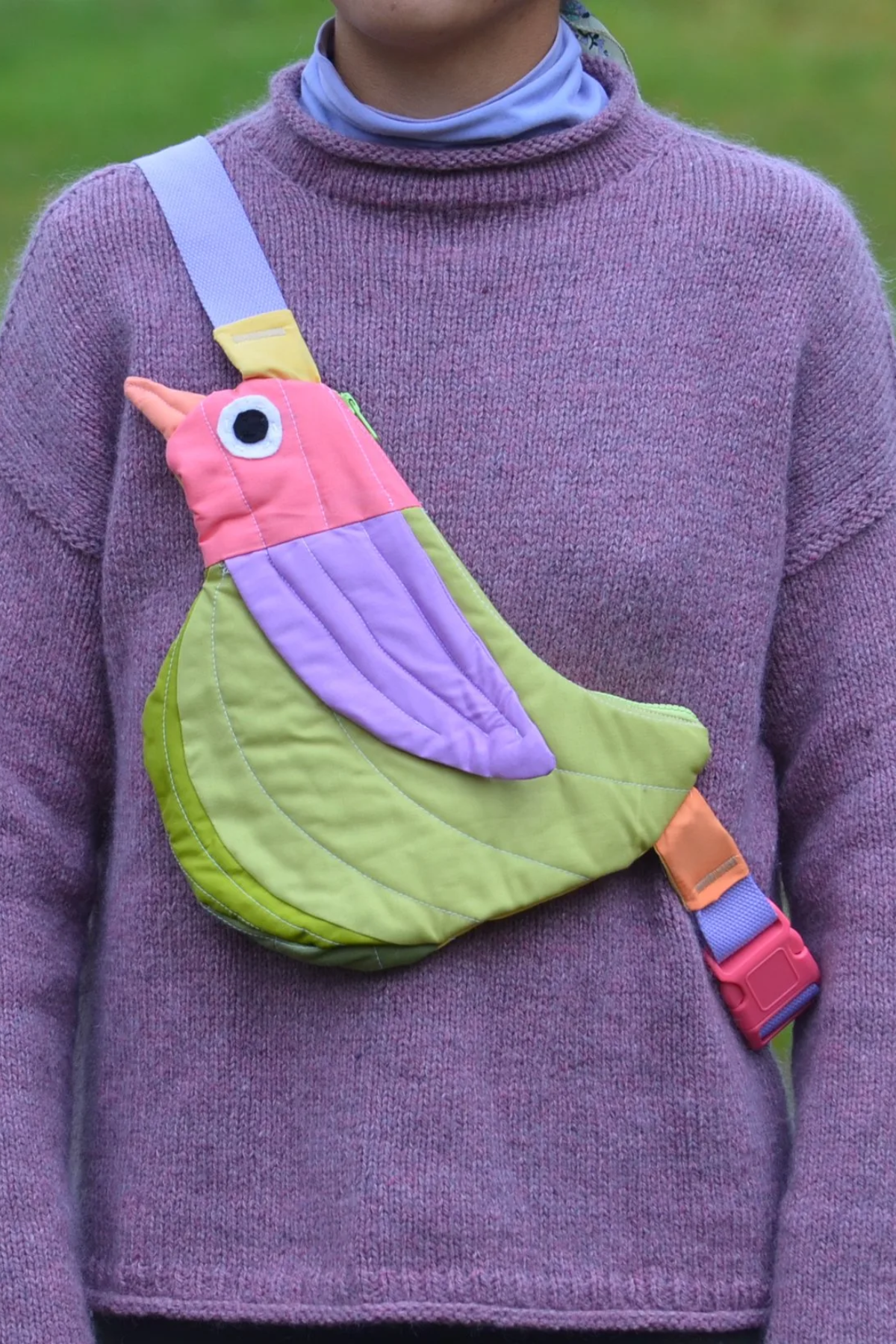 Fly Away Crossbody Bird Bag- Songbird