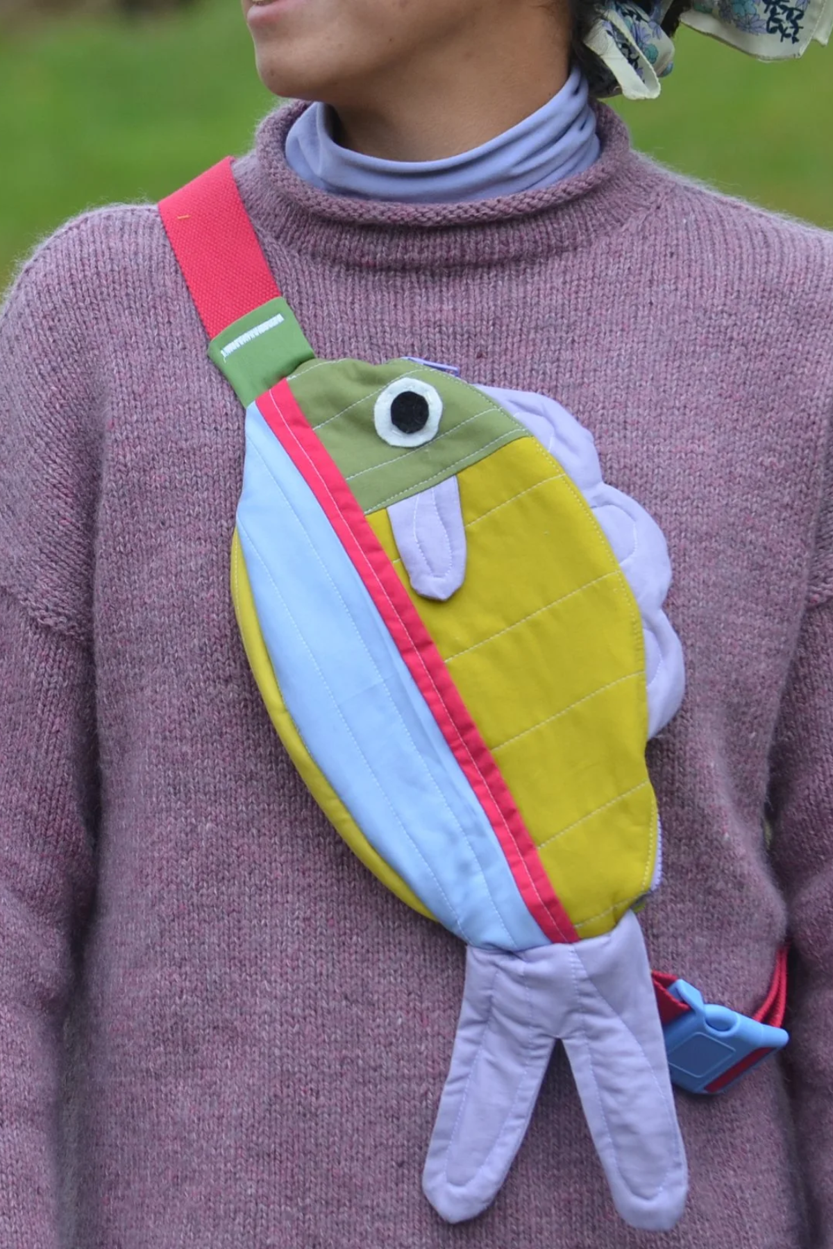 Swim Along Crossbody Fish Bag