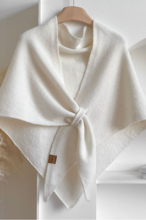 Shawl Wraps for Women Warm Knitted Cardigan Cape