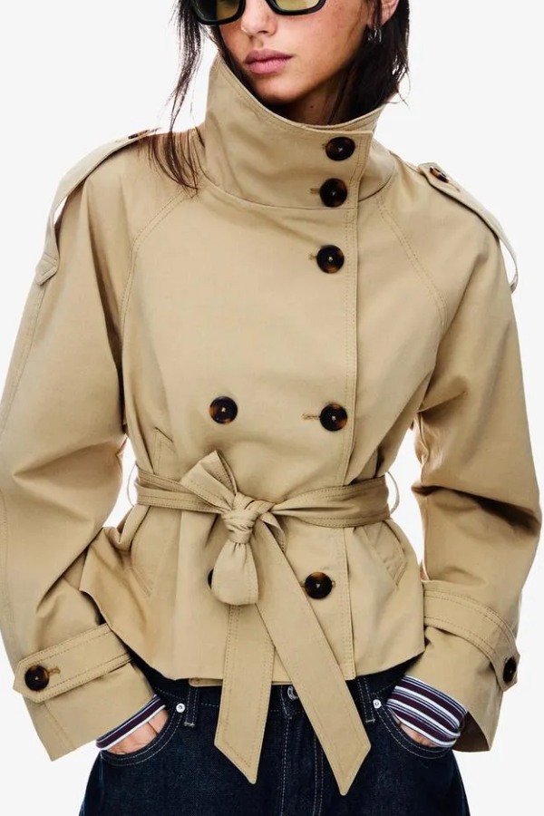 Short Windbreaker Jacket